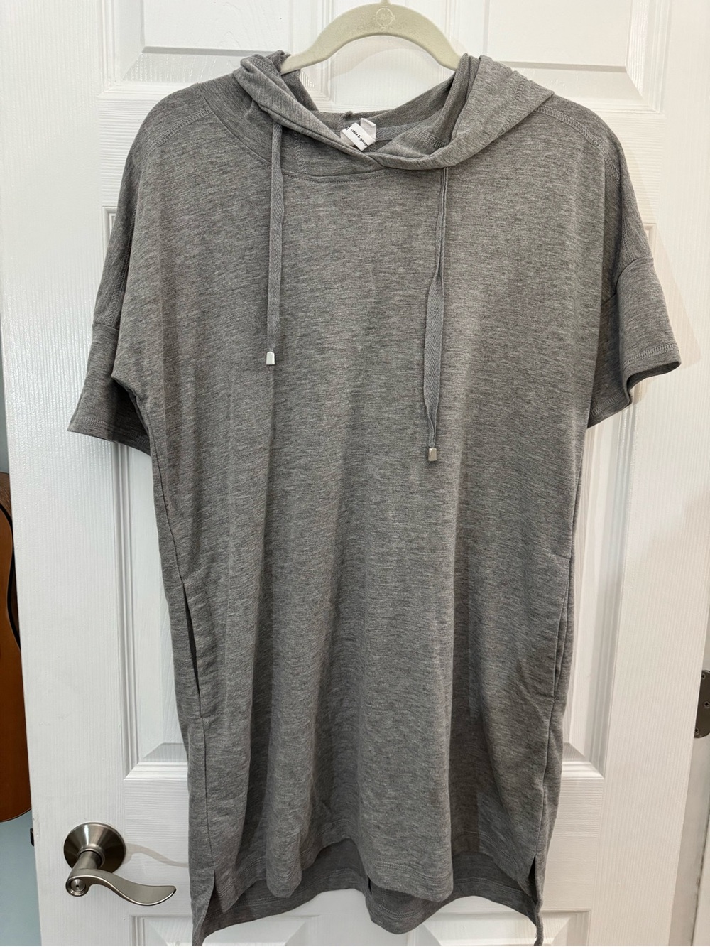 EUC Cable & Gauge Swim Coverup Dress Women's - Hoodie & Pockets - Gray - M